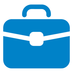  business suitcase icon